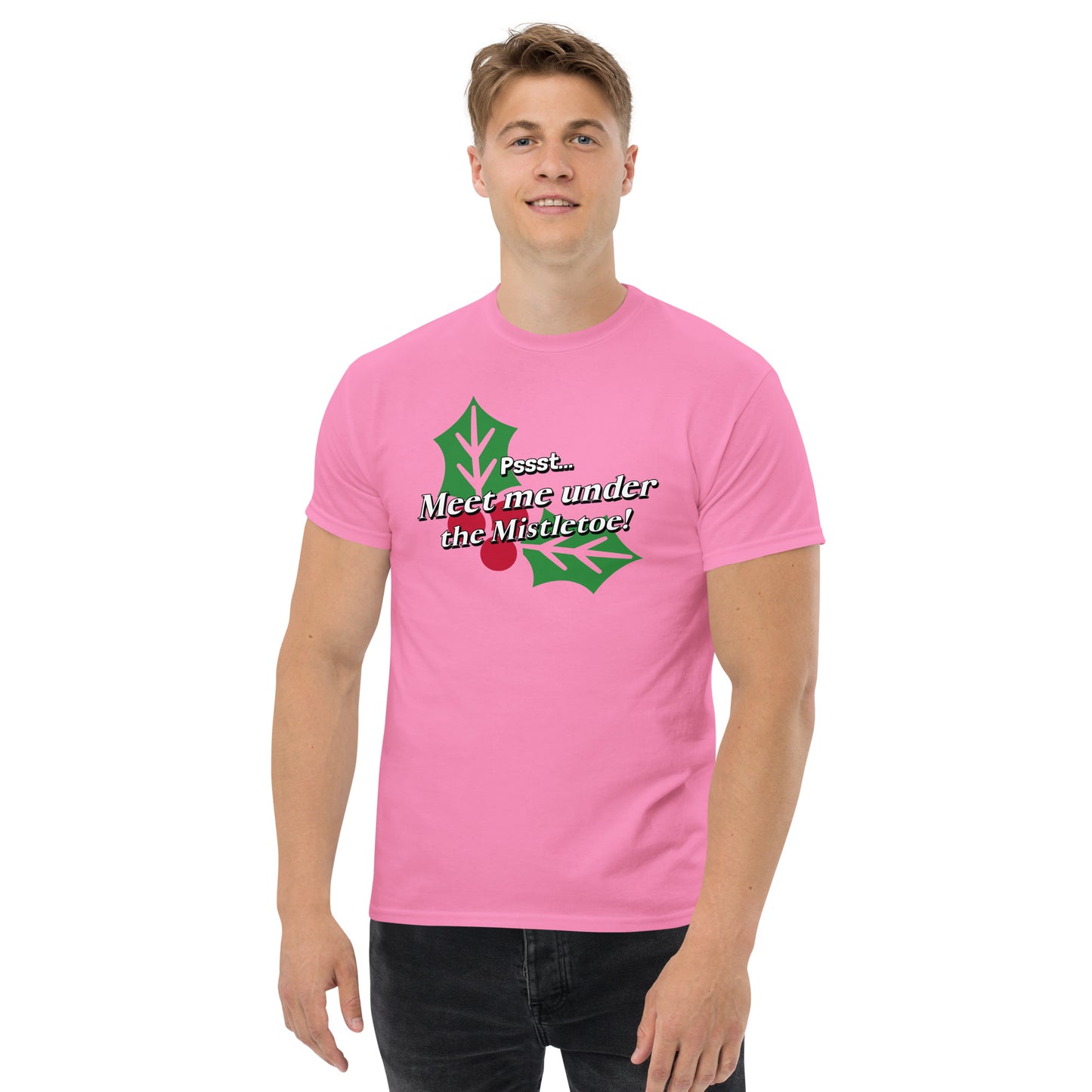 Meet me under the mistletoe - Men's classic tee