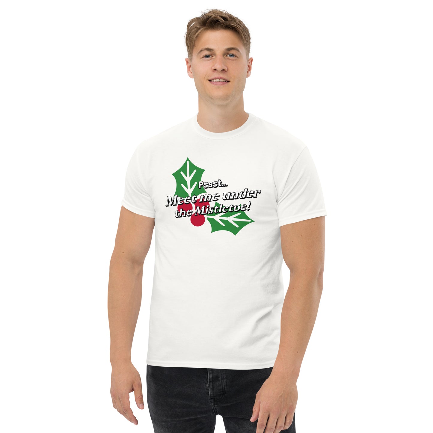 Meet me under the mistletoe - Men's classic tee