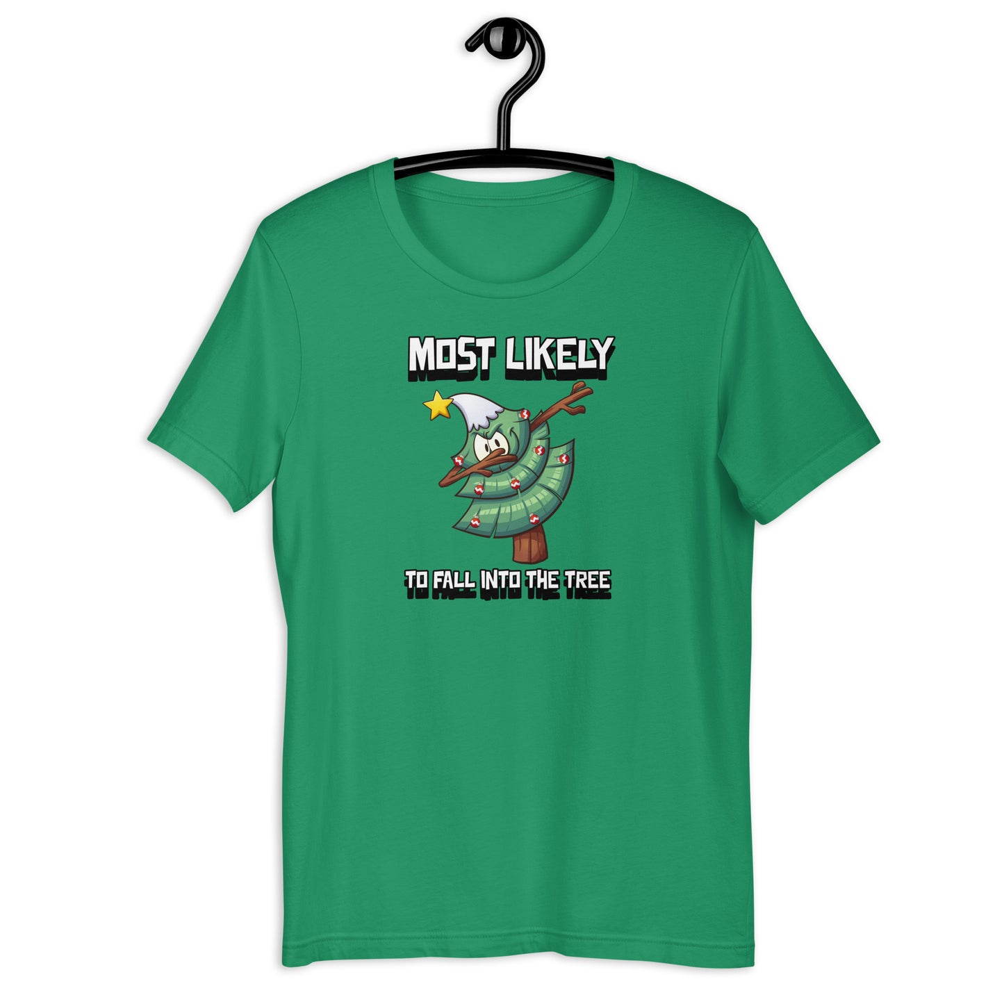 Most likely to fall into the tree - Premium Unisex t-shirt