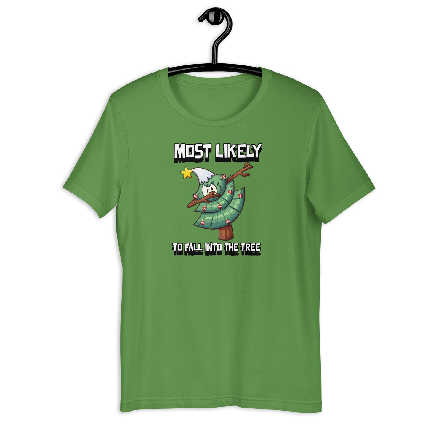 Most likely to fall into the tree - Premium Unisex t-shirt