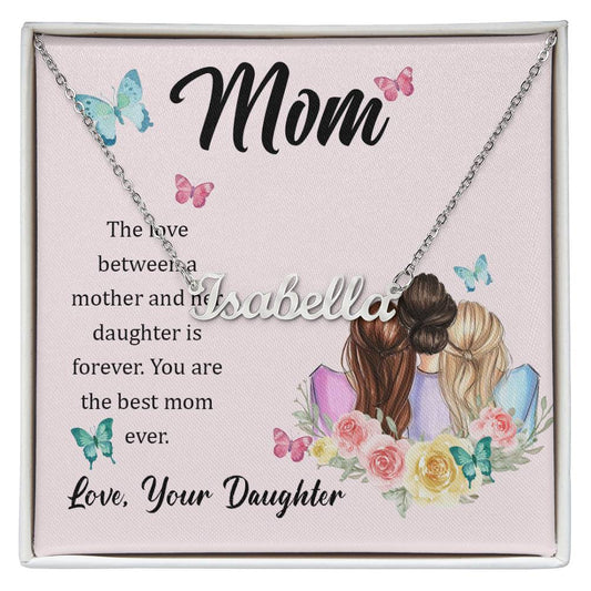 Signature Style Custom Necklace - Mom (Daughter)