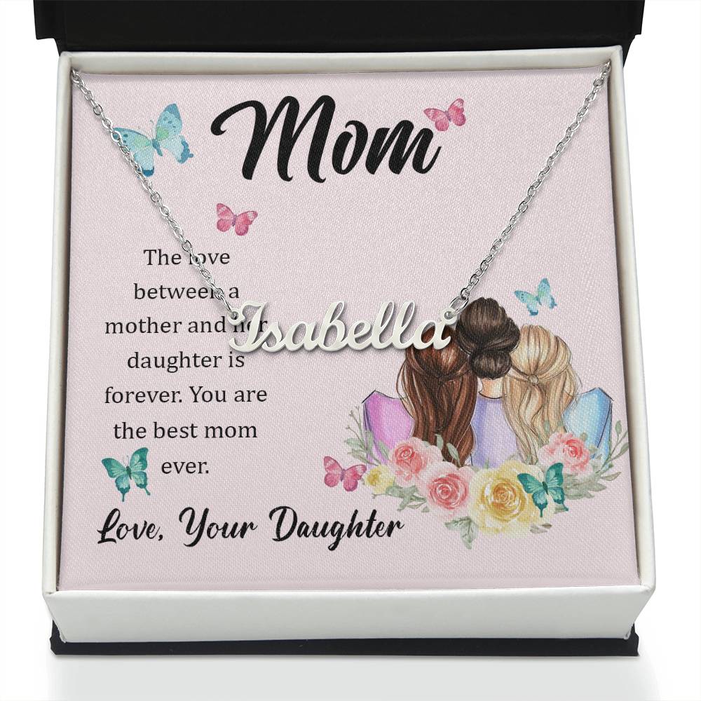 Signature Style Custom Necklace - Mom (Daughter)