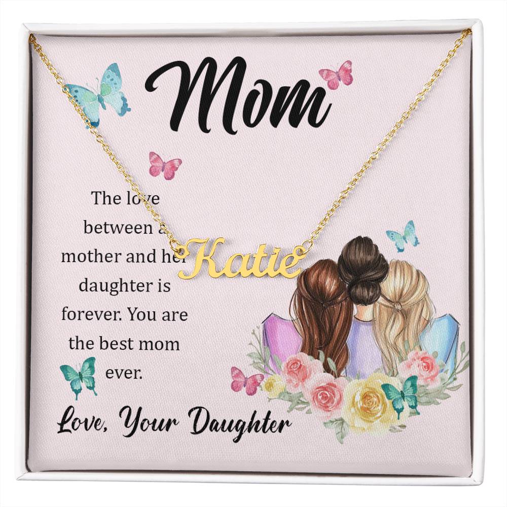 Signature Style Custom Necklace - Mom (Daughter)