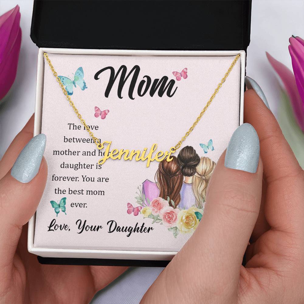 Signature Style Custom Necklace - Mom (Daughter)