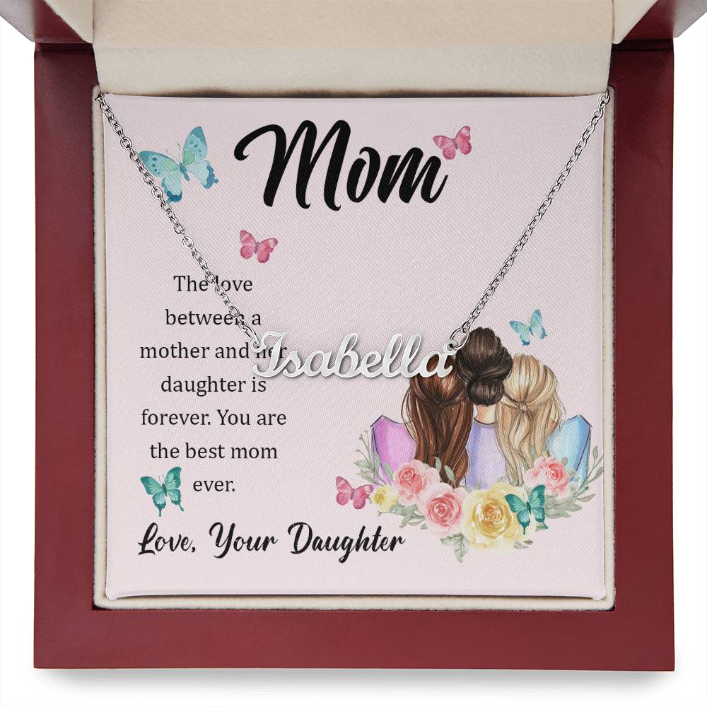 Signature Style Custom Necklace - Mom (Daughter)