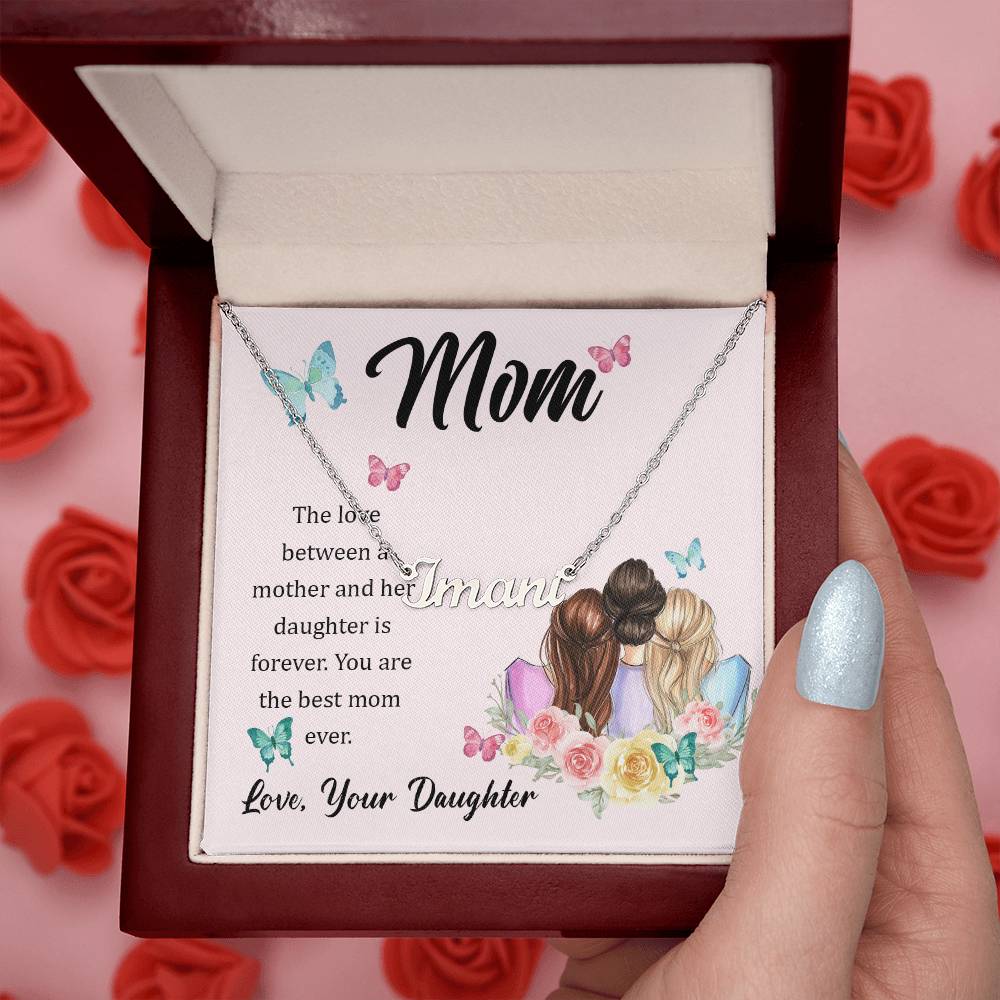 Signature Style Custom Necklace - Mom (Daughter)