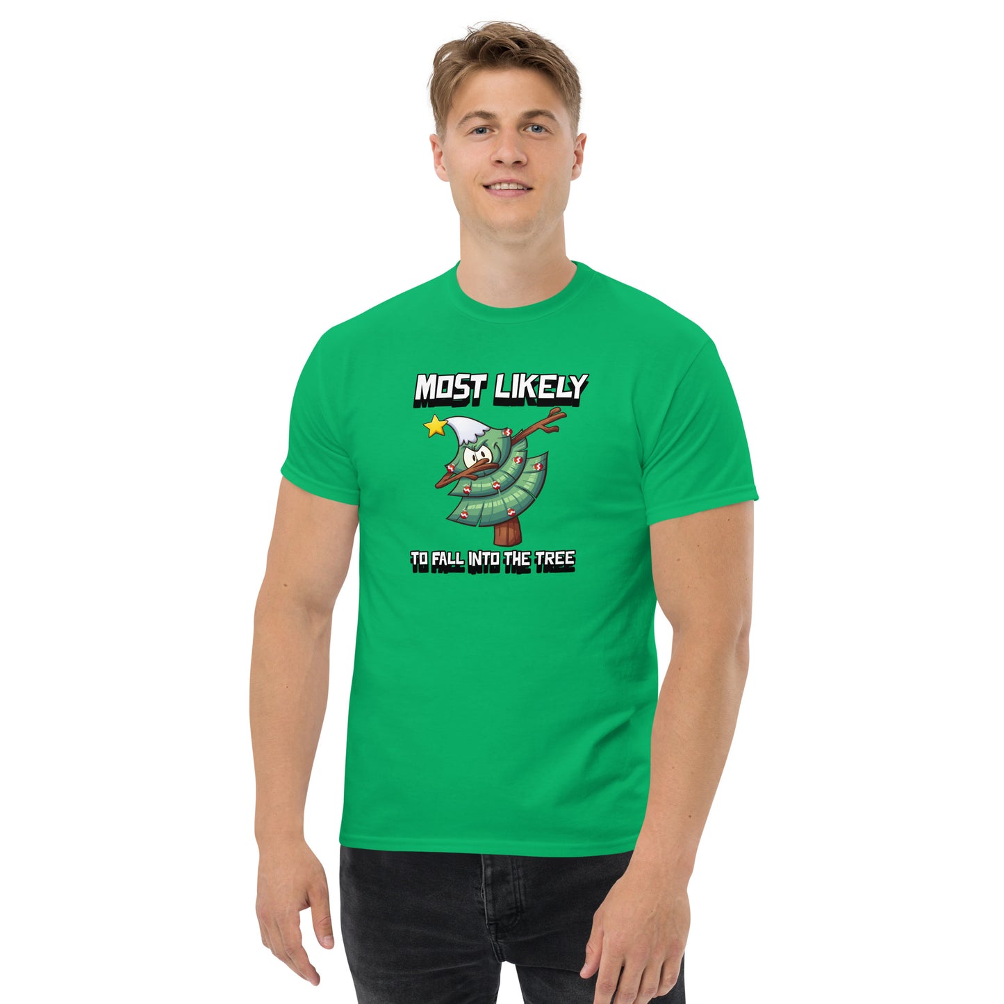 Most likely to fall into the tree - Men's classic tee