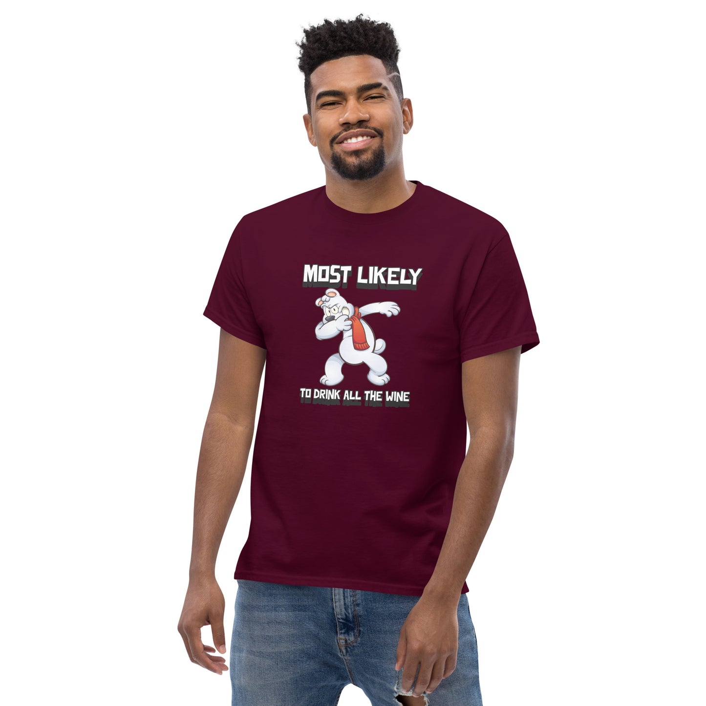 Most likely to drink all the wine - Men's classic tee