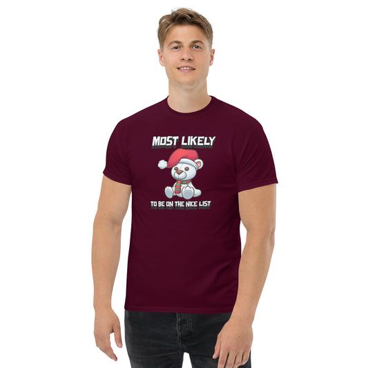 Most likely to be on the nice list - Men's classic tee