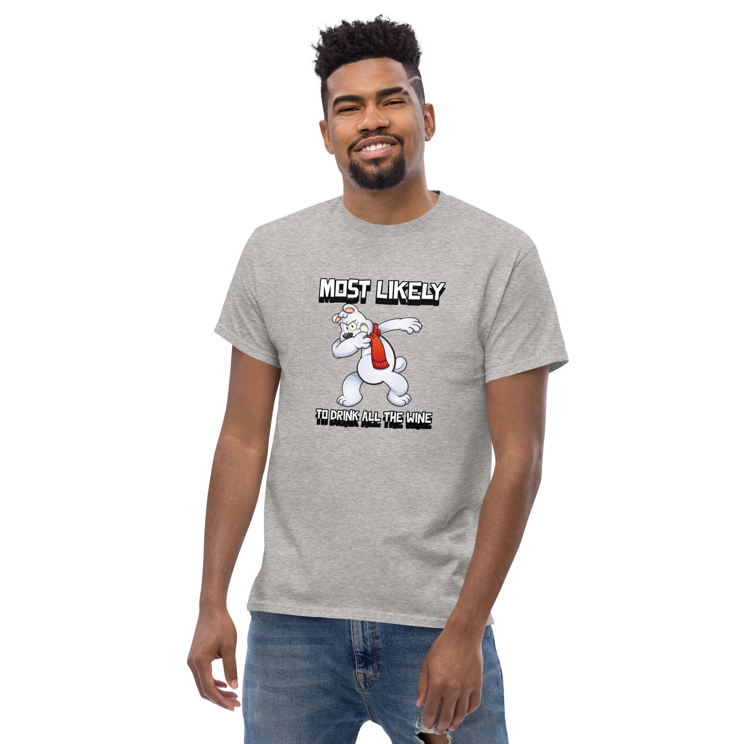 Most likely to drink all the wine - Men's classic tee