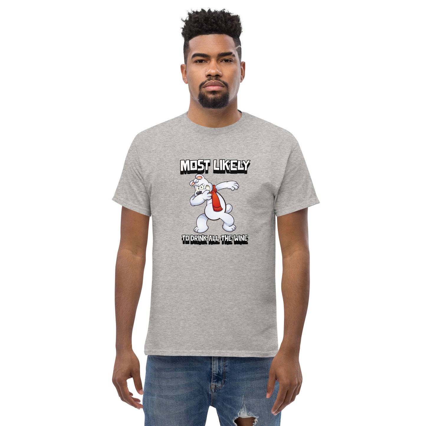 Most likely to drink all the wine - Men's classic tee