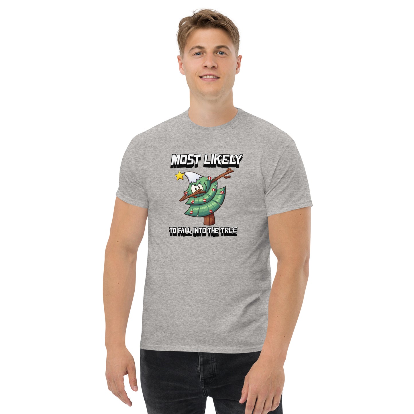 Most likely to fall into the tree - Men's classic tee