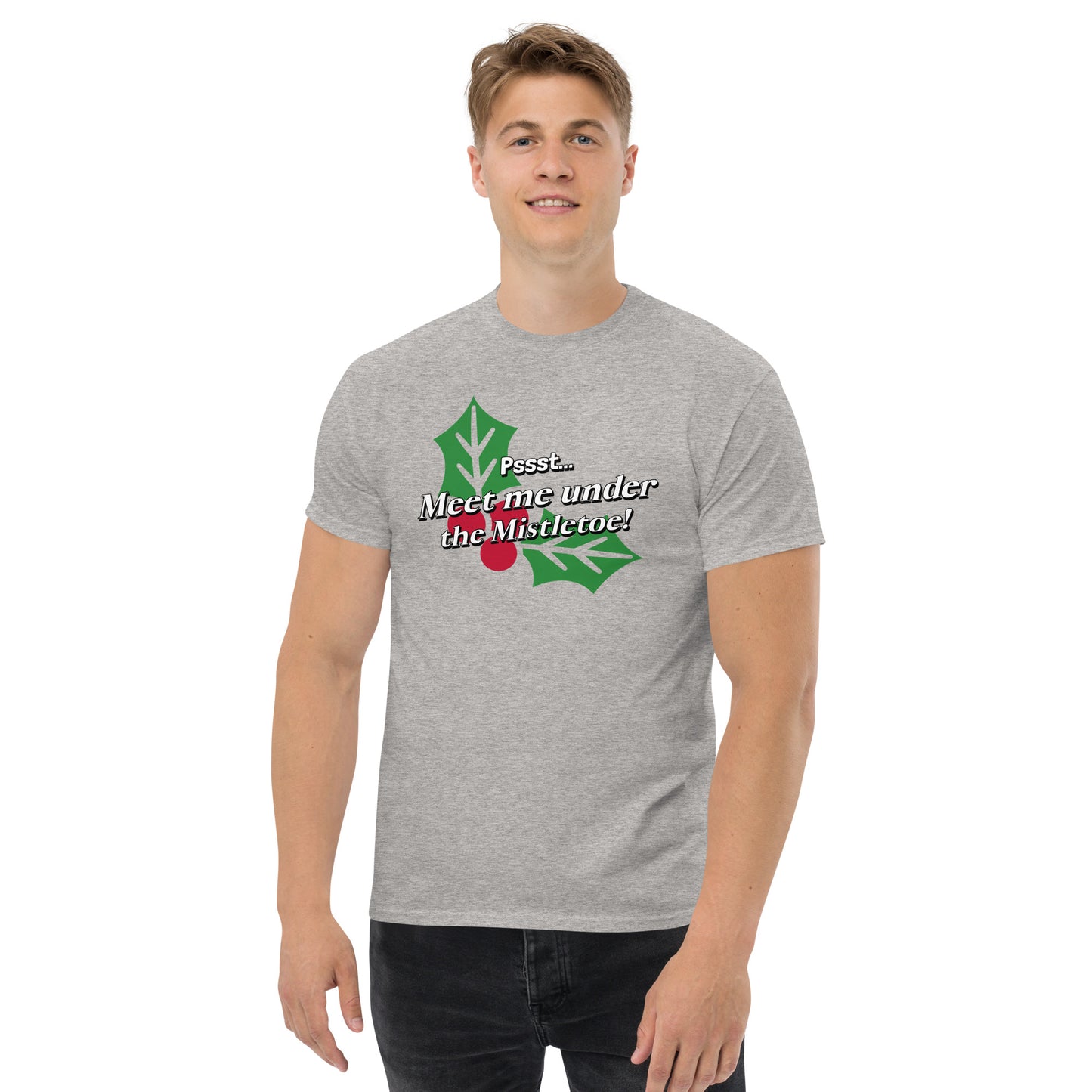 Meet me under the mistletoe - Men's classic tee