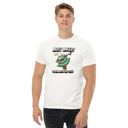 Most likely to fall into the tree - Men's classic tee