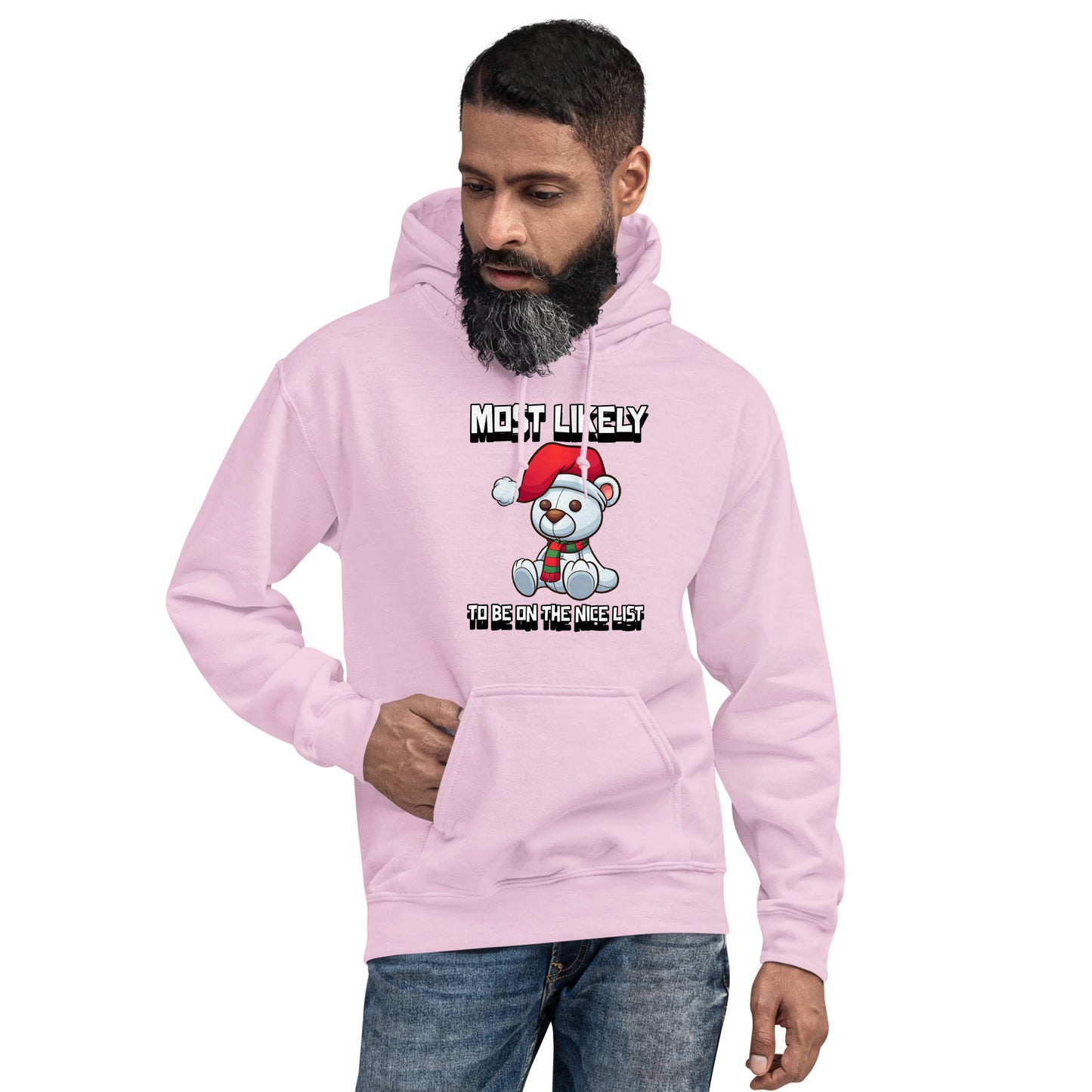 Most likely to be on the nice list - Unisex Hoodie