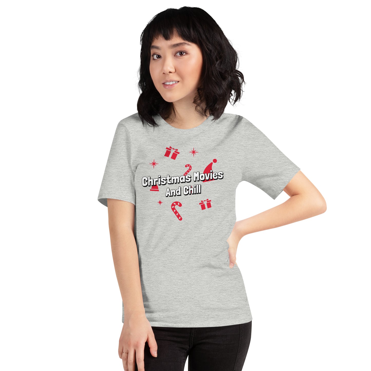 Christmas movies and chill - Premium Unisex t-shirt