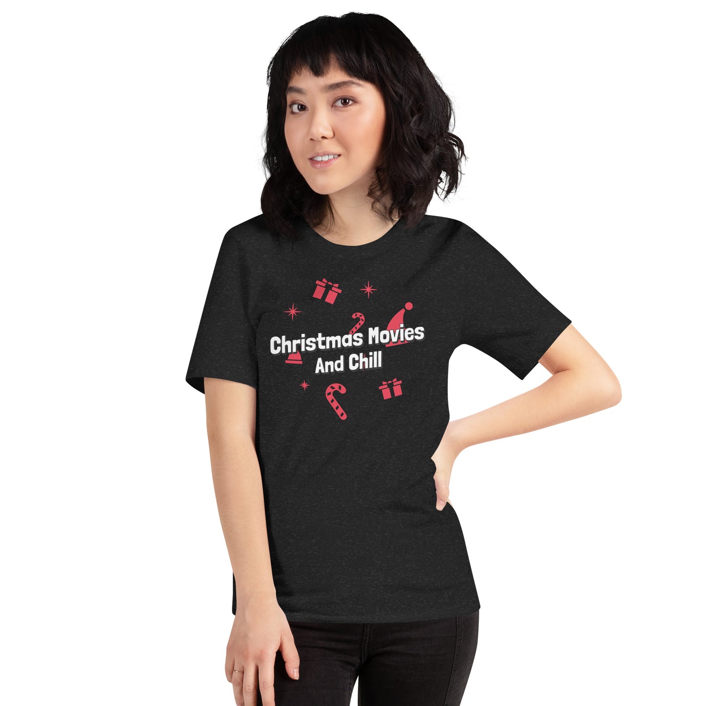 Christmas movies and chill - Premium Unisex t-shirt