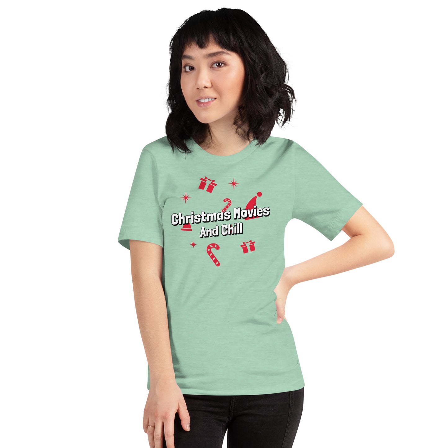 Christmas movies and chill - Premium Unisex t-shirt