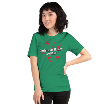 Christmas movies and chill - Premium Unisex t-shirt