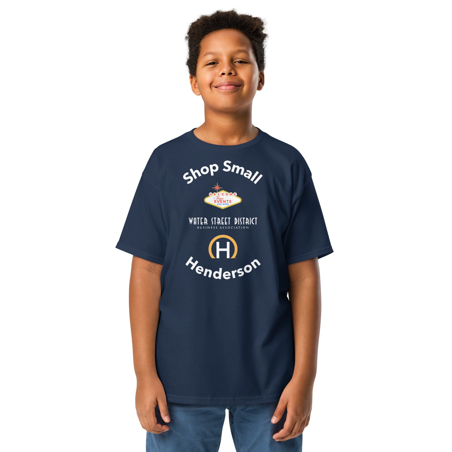 Shop Small Henderson Youth T-Shirt